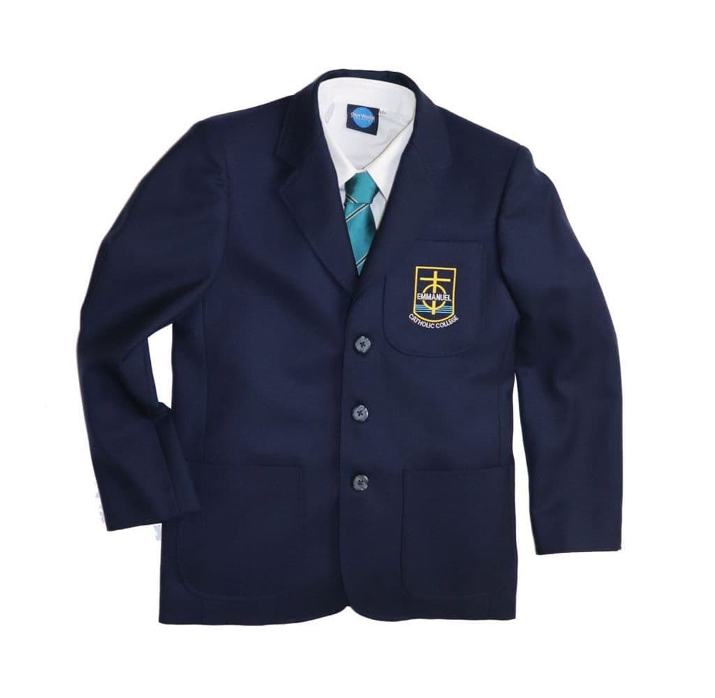 OWU school blazer front view