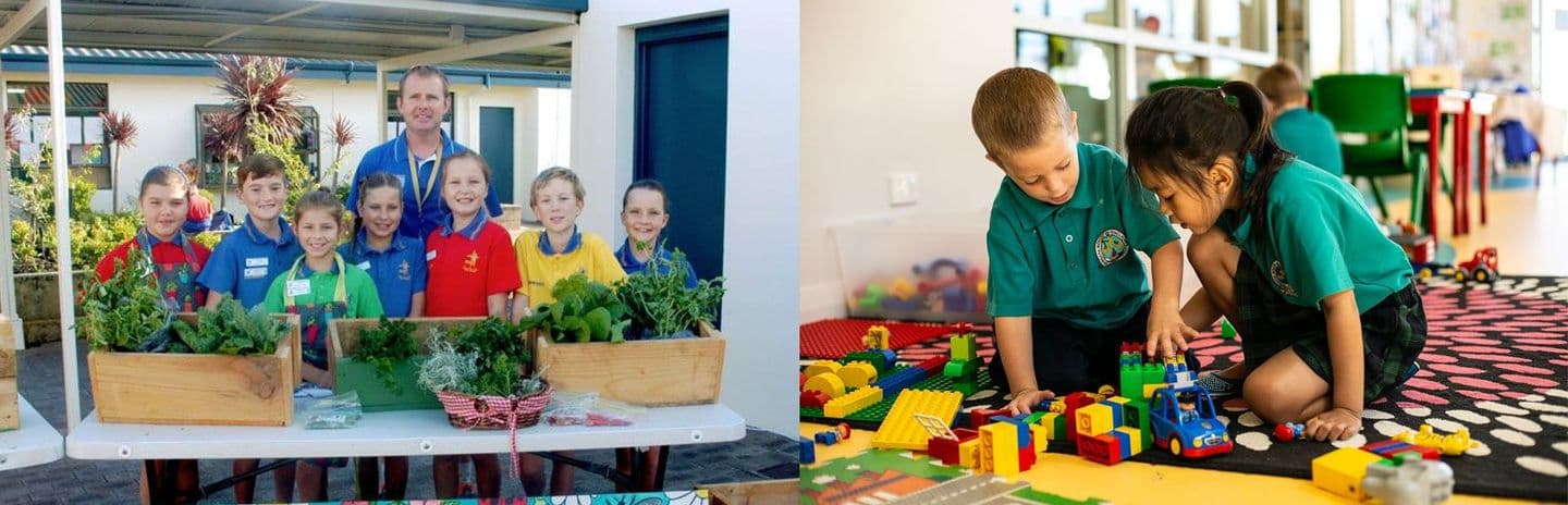 School students and teachers